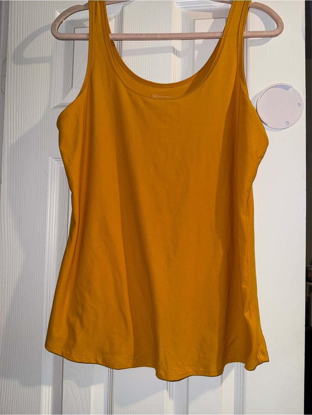 No Boundaries Women’s Tank Top in Mustard